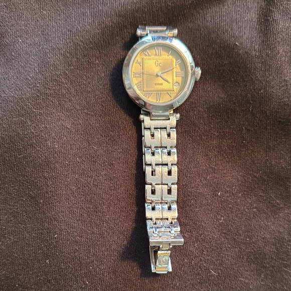 Guess Silver Roman Numeral Watch - Picture 2 of 4
